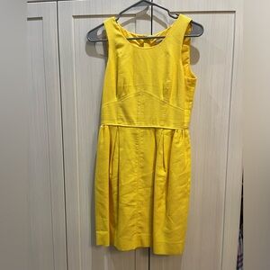 JCREW Yellow Dress. Size 2